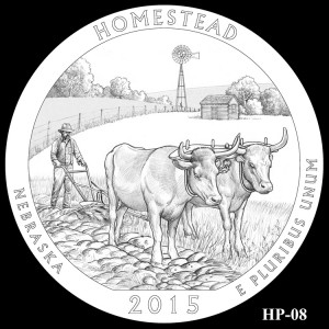 Homestead National Monument of America Silver Coin, Design Candidate HP-08