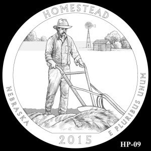 Homestead National Monument of America Silver Coin, Design Candidate HP-09