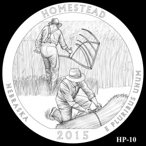 Homestead National Monument of America Silver Coin, Design Candidate HP-10