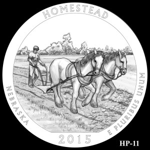 Homestead National Monument of America Silver Coin, Design Candidate HP-11