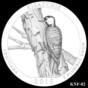 Kisatchie National Forest Silver Coin, Design Candidate KNF-02