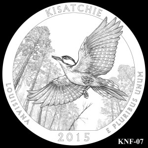 Kisatchie National Forest Silver Coin, Design Candidate KNF-07