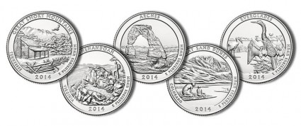 2014 America the Beautiful Coins