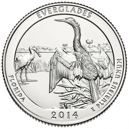 2014 Everglades National Park Coin