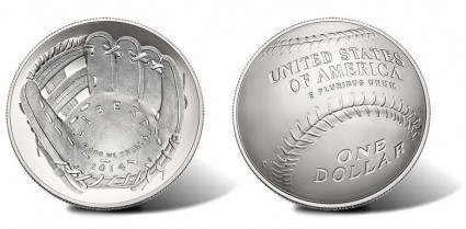 2014-P National Baseball Hall of Fame Uncirculated Silver Coin