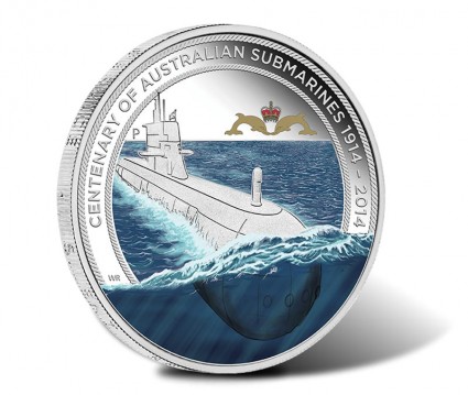 2014 Centenary of Australian Submarines Silver Coin