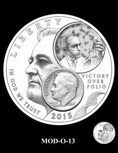 March of Dimes Silver Dollar Design Candidate MOD-O-13