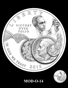 March of Dimes Silver Dollar Design Candidate MOD-O-14