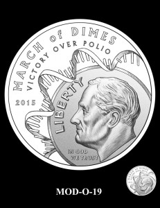 March of Dimes Silver Dollar Design Candidate MOD-O-19