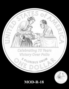 March of Dimes Silver Dollar Design Candidate MOD-R-18