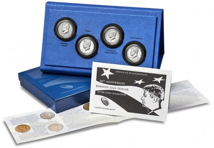50th Anniversary Kennedy 2014 Half-Dollar Silver Coin Collection