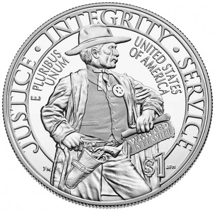 2015 US Marshals Service 225th Anniversary Silver Dollar (reverse)