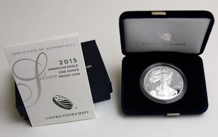 2015-W Proof American Eagle Silver Coin
