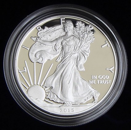2015-W Proof Silver Eagle Coin