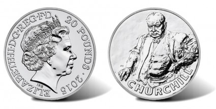 £20 Sir Winston Churchill Silver Coin