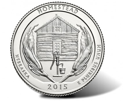 2015 Homestead National Monument of America Quarter