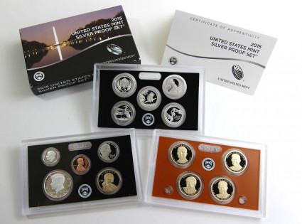 Packaging and Lenses of the 2015 Silver Proof Set