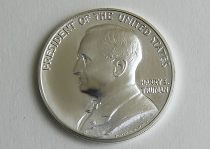 2015 Harry S. Truman Presidential Silver Medal in Chronicles Set