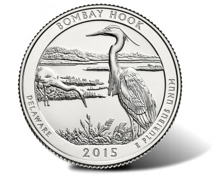 2015 Bombay Hook National Wildlife Refuge quarter