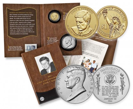 2015 JFK Coin and Chronicles Set