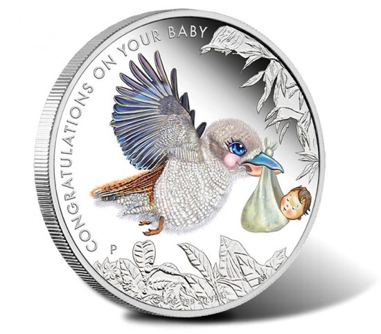 2016 50c Newborn Baby Silver Proof Coin