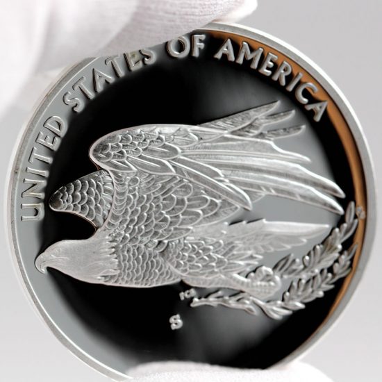 2016 American Liberty 1 Ounce Silver Medal Reverse