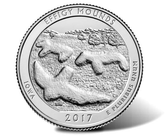 Effigy Mounds quarter