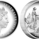 Sydney Cove Medallion Portrayed on  High Relief Silver Australian Coin