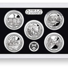 US Mint 2011 America the Beautiful Quarters Silver Proof Set