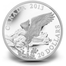 2014 Bald Eagle Silver Coin Depicts Return From Hunt Scene