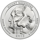 2013-P Mount Rushmore 5 Ounce Silver Uncirculated Coin Sold Out
