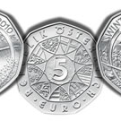 Austrian Mint 2010 Winter Olympic Silver Coins