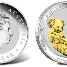 2011 Gilded Koala Silver Coin Available