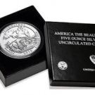 2010-P Yellowstone 5 Ounce Silver Uncirculated Coin Released