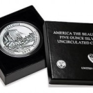 Yosemite Five Ounce Silver Uncirculated Coin Sales Debut