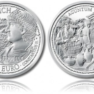 Austrian 2011 Aguntum Silver Coin, Fourth in Rome on the Danube Series