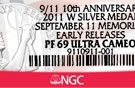 NGC Offers New Label for 9/11 Silver Medal