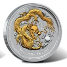 Australian 2012 Year of the Dragon Proof, Gilded and Gemstone Silver Coins Launch