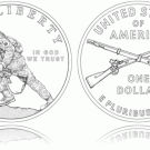 Infantry Soldier Silver Dollar Commemorative Coin Designs