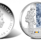 2012 Long Tan Silver Proof Coin Ends Australian Famous Battles Series