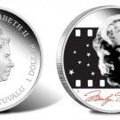 Marilyn Monroe Depicted on Silver Proof Coin