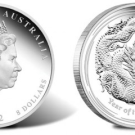 2012 Australian Year of the Dragon 5 Ounce Silver Proof Coin Available