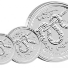 2013 Year of the Snake Silver Bullion Coins