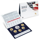 2012 Annual Uncirculated Dollar Coin Set Includes Silver Eagle