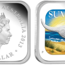2013 Summer Silver Proof Square Coin Begins Australian Seasons Series