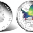 2013 Aurora Australis Silver Coin Glows in the Dark