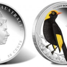 2013 Regent Bowerbird Silver Coin Third in Birds of Australia Series