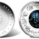 2013 Australian Opal Kangaroo Silver Coin Third in Series
