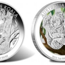 2013 Koala Kilo and 1 Oz Colored Silver Coins