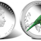 2013 Rainbow Lorikeet Silver Coin Fourth in Birds of Australia Series